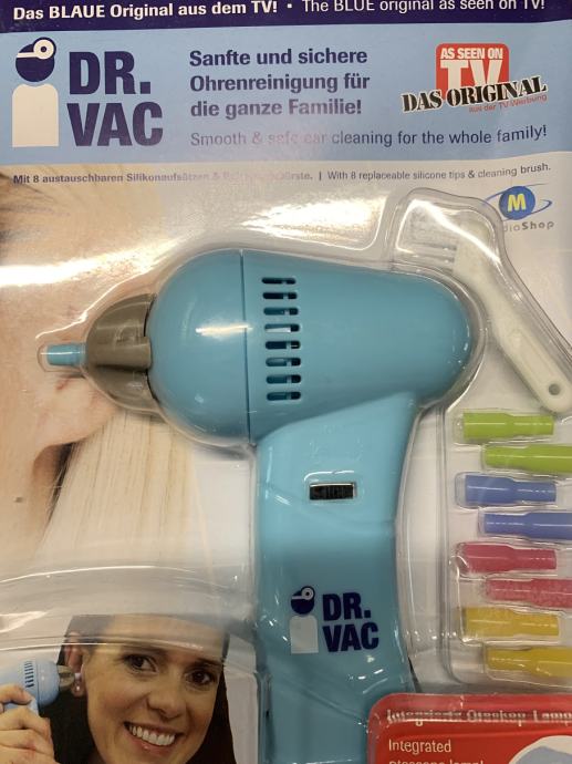 Aparat za čiščenje ušes Dr. Vac