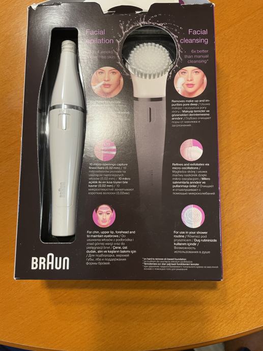 BRAUN FACE 810 epilator