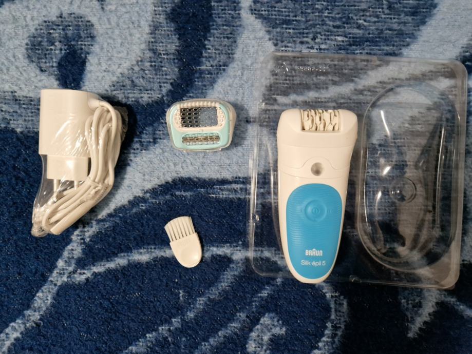 Epilator Braun kit