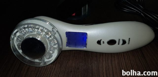 Prenosni aparat za obraz s 7 barvno led fotonsko svetlobo