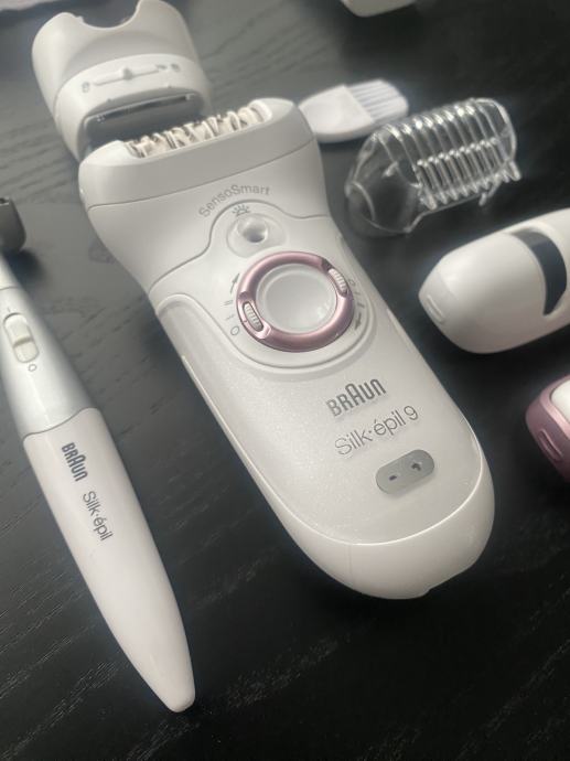 Prodam BRAUN epilator Silkepil 9890 uporabljen 2x