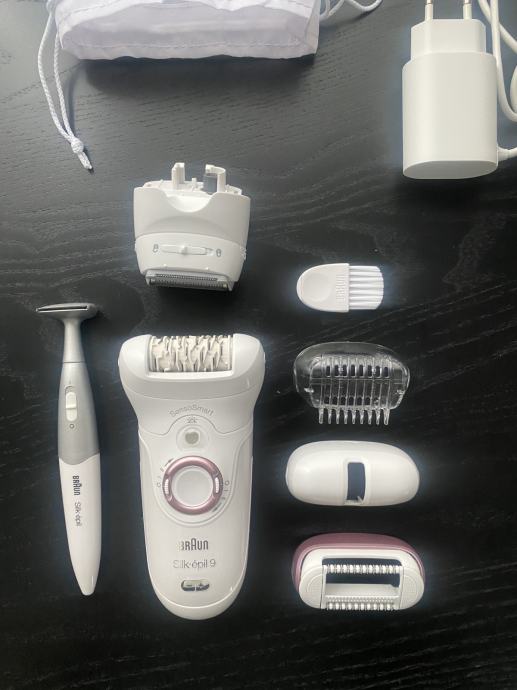 Prodam BRAUN epilator Silkepil 9890 uporabljen 2x