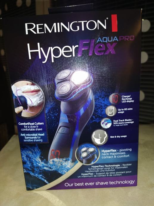 REMINGTON moški rotacijski brivnik XR1470 HyperFlex Aqua Pro
