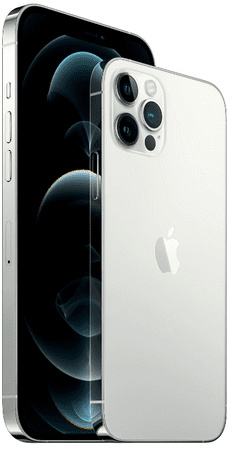 APPLE mobilni telefon iPhone 12 PRO MAX 256GB, Silver, odlično ohranje