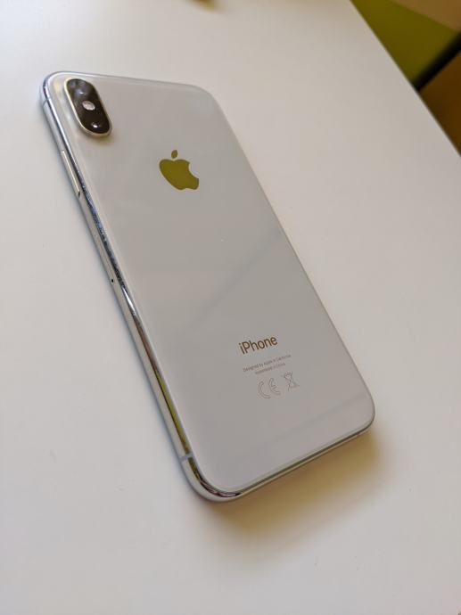 iPhone Xs Silver, 64gb