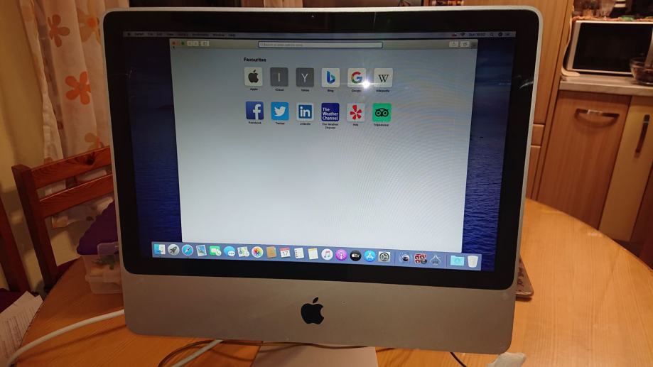 Apple iMac early 2008 s hitrim diskom SSD