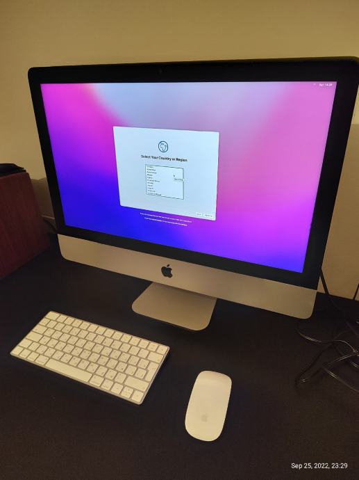 imac 21.5 2019 (i7 6core, 32gb, 1.5tb, radeon 555x)