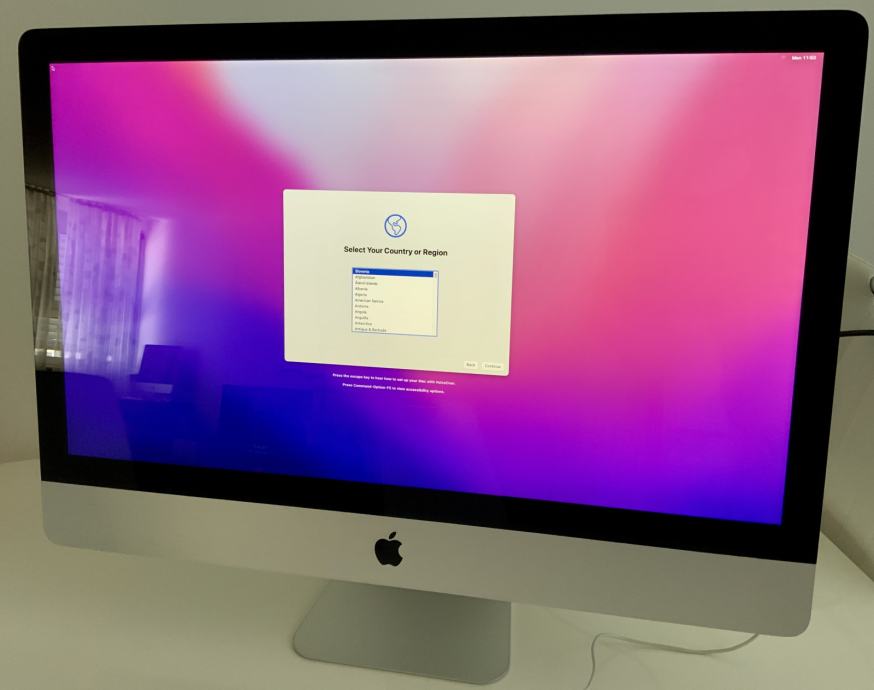 Računalnik Apple iMac 27, Late 2009, macOS Monterey, Xeon, AMD M6100