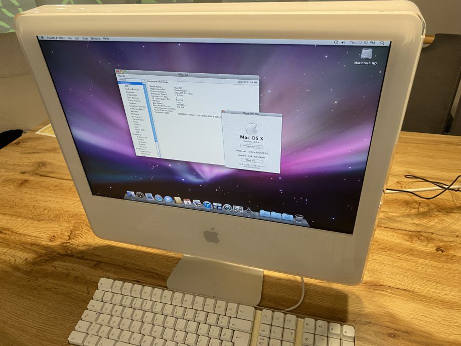 Vintage Apple iMac G5 1.8 20