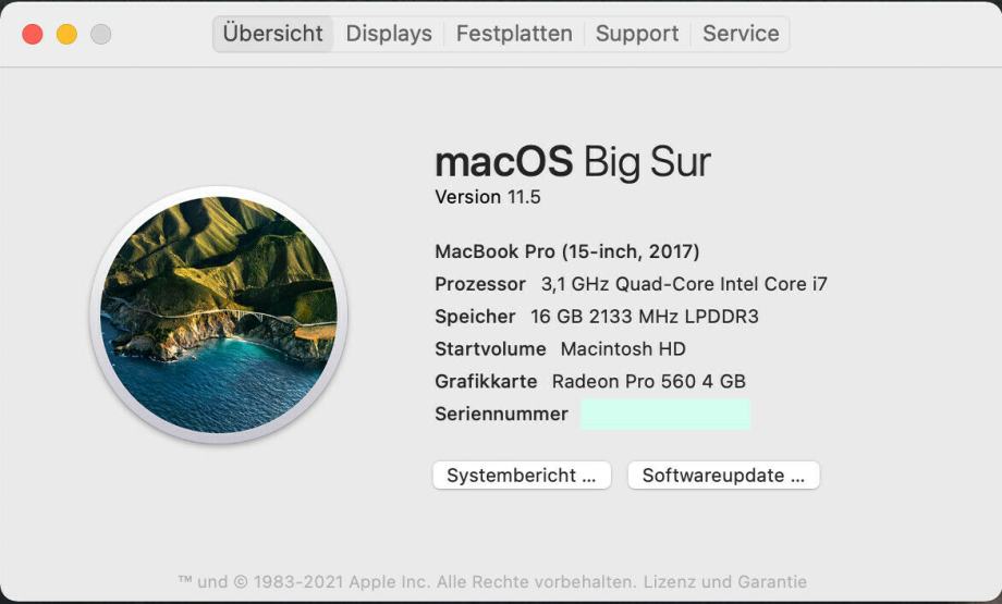 Macbook pro 15" 2017 max. konfiguracija, kot nov