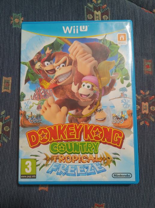 Donkey Kong Country Tropical Freeze, Nintendo WiiU, Wii U