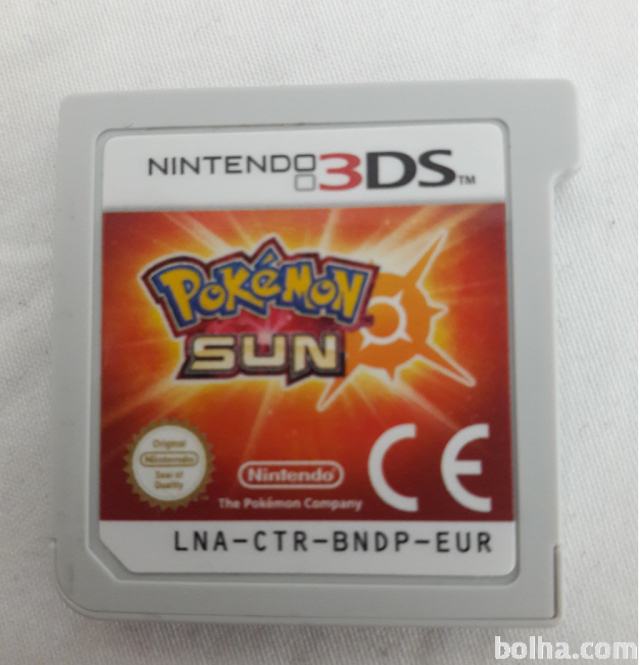 Prodajam igro Pokémon Sun