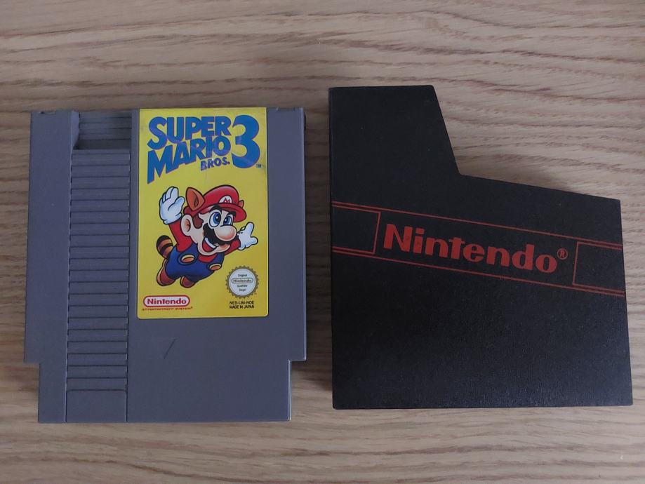 Super Mario Bros 3 Nintendo NES ITA PAL *A CIB Vintage Video