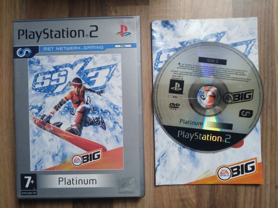 SSX 3 PS2 - Platinum