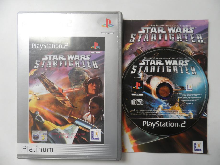 Star Wars : Starfighter - Platinum PS2