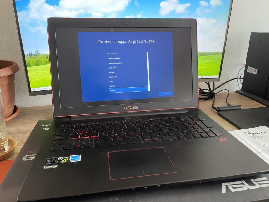 Asus ROG G501j gaming prenosnik