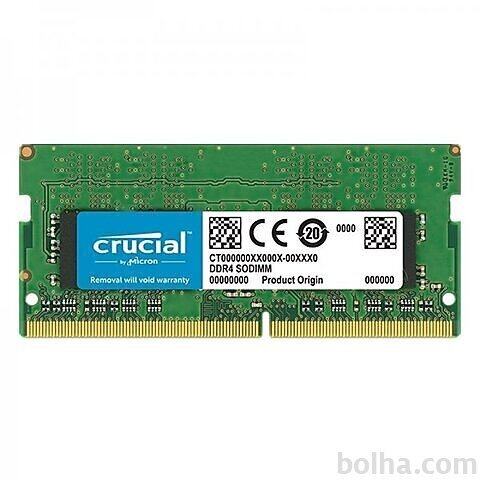 CRUCIAL SODIMM 8GB 2666MHz DDR4 (CT8G4SFS8266) ram pomnilnik
