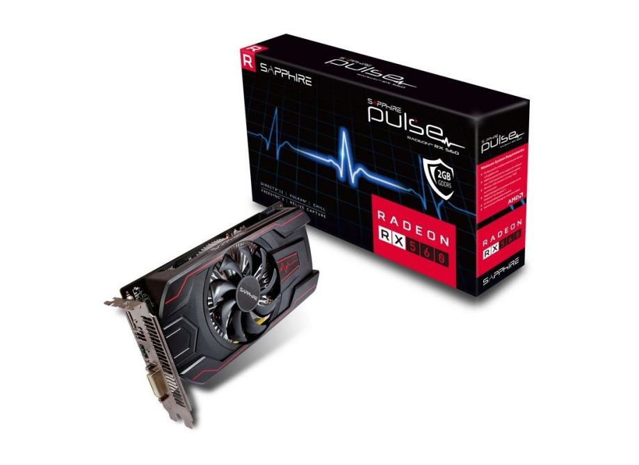 GRAFIčNA KARTICA AMD RADEON RX 560, 2048 MB DDR5, PCI-E, SAPPHIRE, RAB