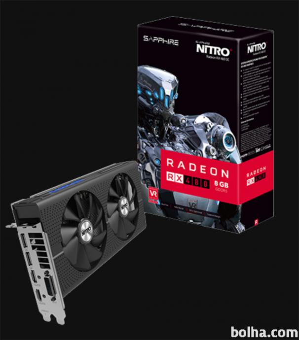 SAPPHIRE NITRO+ Radeon™ RX 480 8Gb