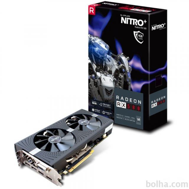 SAPPHIRE Nitro+ Radeon RX 580 OC 8GB GDDR5 (11265-01-20G)