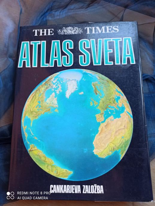 KNJIGA THE TIMES ATLAS SVETA