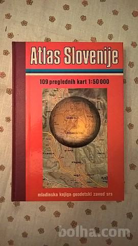 Atlas Slovenije, založba MK 1985