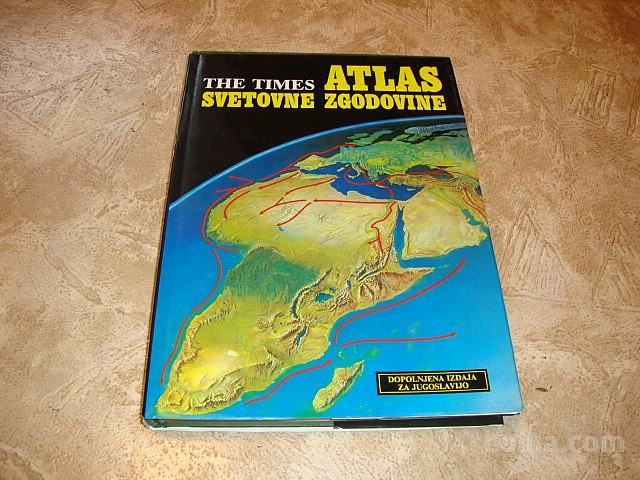 ATLAS SVETOVNE ZGODOVINE (večji format) Dzs 1989