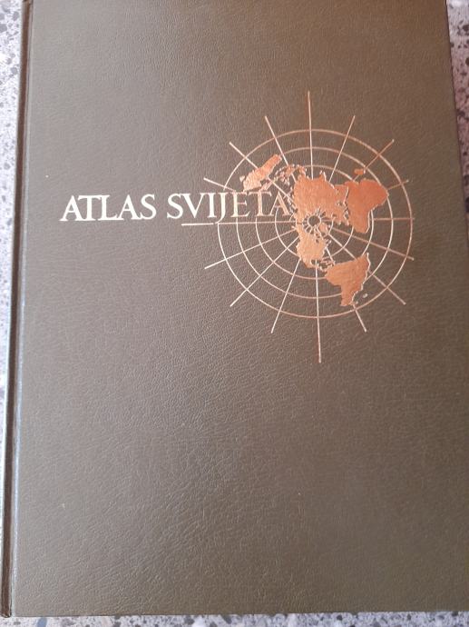 ATLAS SVIJETA 5 izdaja Zagreb tisk MK LJ 1974 srb/hr jezik