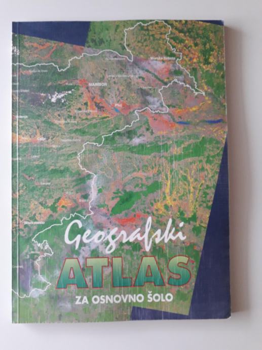GEOGRAFSKI ATLAS ZA OSNOVNO ŠOLO, 1998