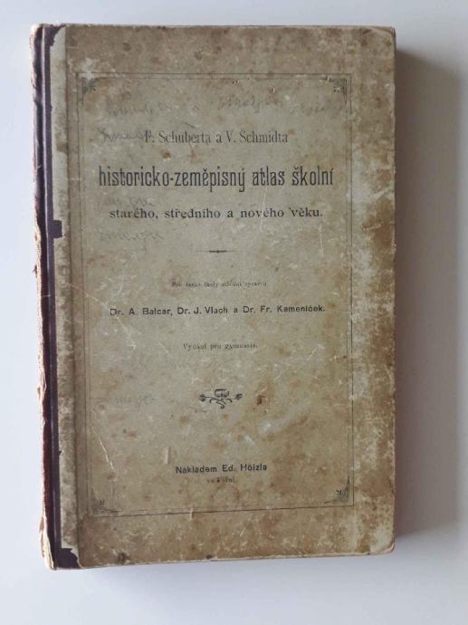 HISTORICKO-ZEMEPISNY ATLAS ŠKOLNI, 1916