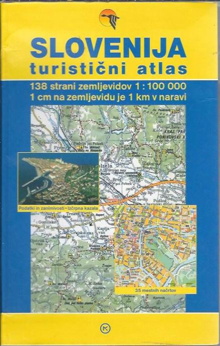 Slovenija. Turistični atlas