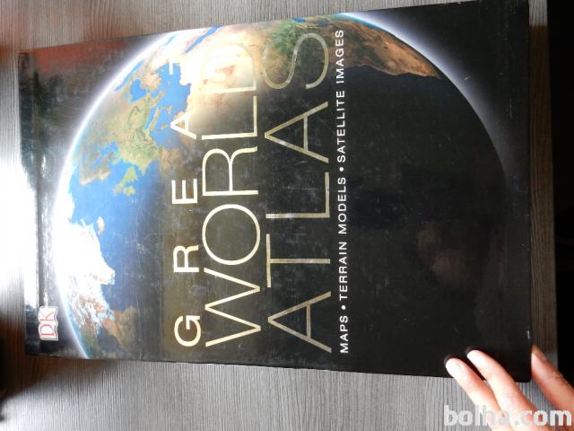 TURISTIKA - atlas ■Great world atlas ■EXTRA velik ■nov