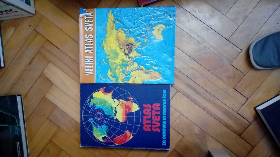 Veliki atlas sveta in atlas za osnovne in srednje šole