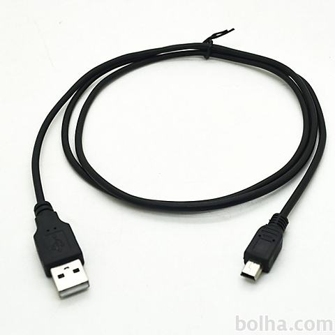 1,8 m mini USB 2.0 kabel moški tip A na moš...