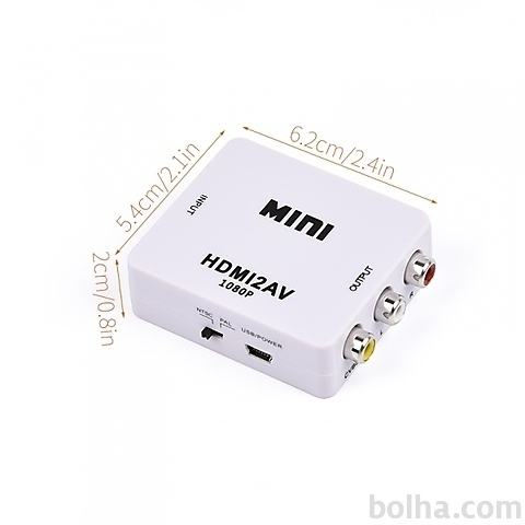 HDMI na AV konverter adapter
