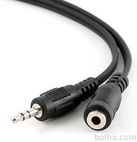 Kabel miniJack/miniJack, M/F 5 m (KABGEMMID0040)