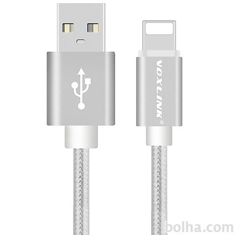 Lightning kabel, 100 cm, moški USB-A 2.0  na...