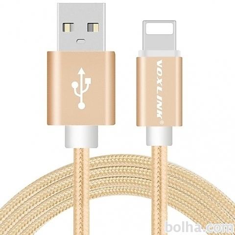 Lightning kabel, 200 cm, moški USB-A 2.0  na...