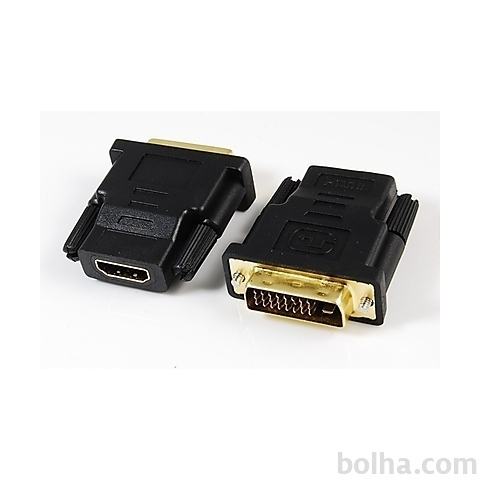 Moški DVI (24+1) na ženski HDMI tip A adapter
