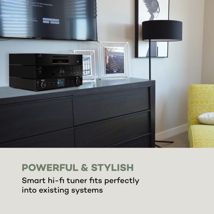 Auna Ituner 320 Bt Tuner Numérique Avec Spotify Connect Et Bluetooth Radio Internet Noir Auna  Ma 16ca72 Auna 0qstg  40775075