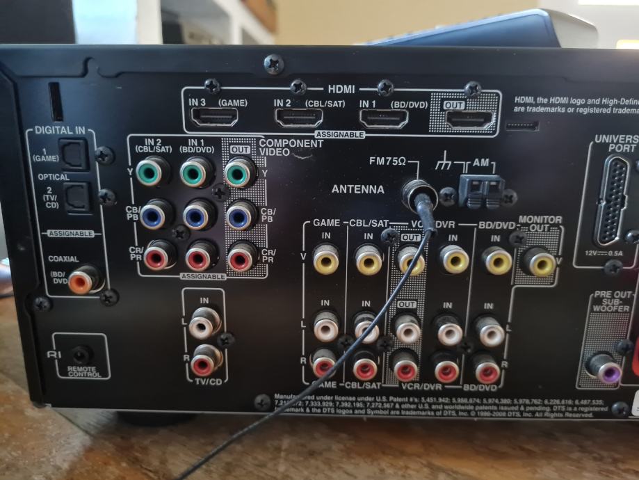 ONKYO HTR538, 5.1 RECEIVER, HDMI