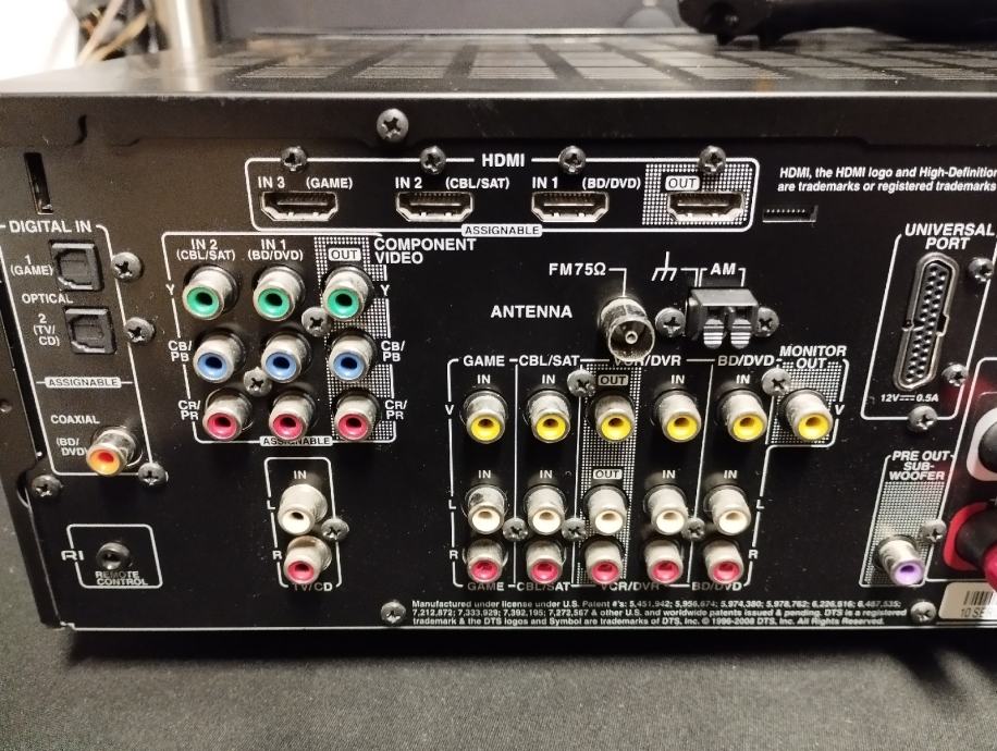 ONKYO SRTX308, 5.1 RECEIVER L, HDMI