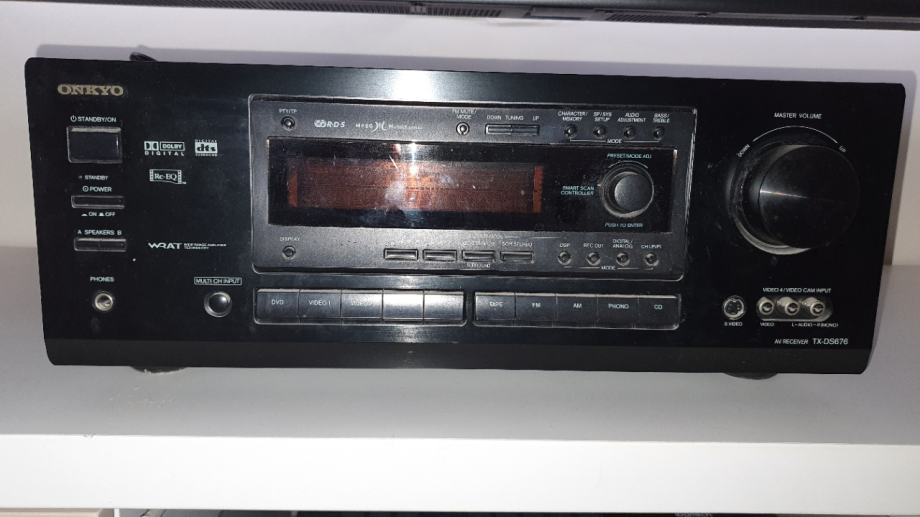 ONKYO  TX-DS676  5.1, Dolby Digital, DTS, ...