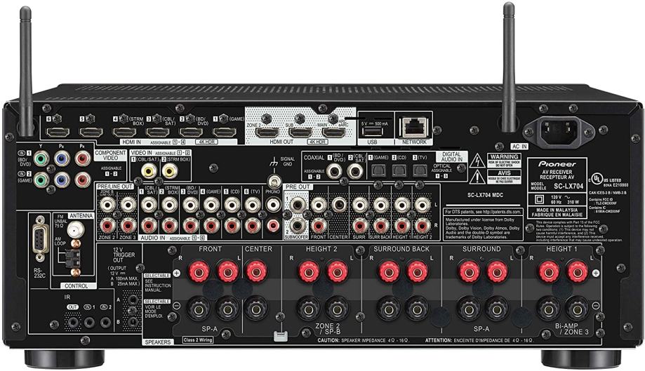 Pioneer SC-LX704 9.2 kanalni AV reciver