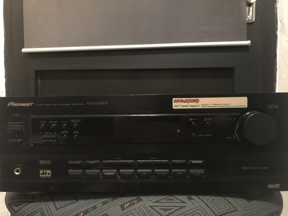 Amplificateur Pioneer VSX 609 RDS, Avec Télécommande, Occasion