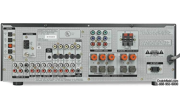 NEW Remote Control For Sony STR-DE685 STR-DE695 STR-DE885 AV