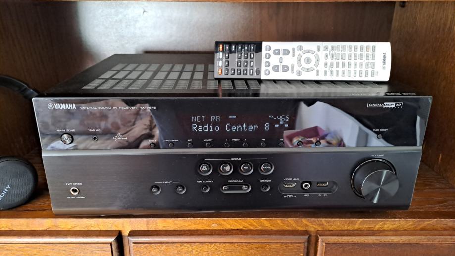 Yamaha rxv675 Network Spotify Multizone