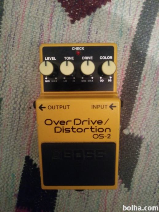 Boss OS2 overdrive/distortion efekt za elektricno kitaro