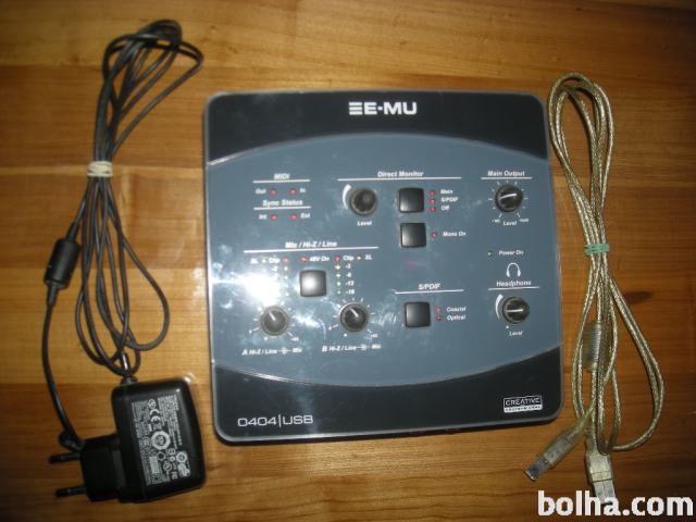 E-mu 0404 USB Audio Interface
