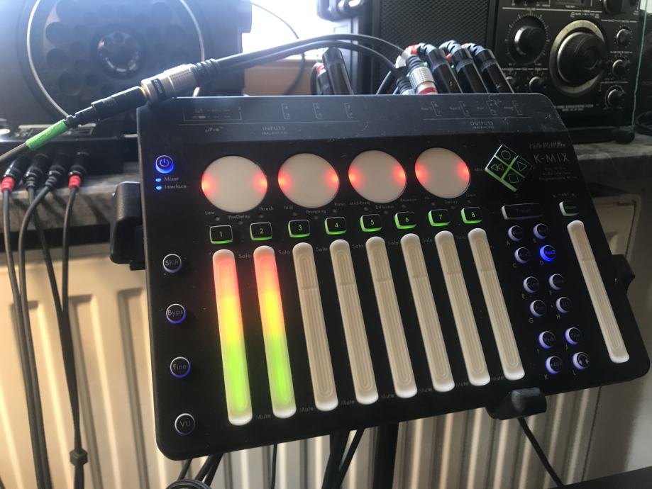 Keith McMillen KMix Audio Interface + Mixer + MIDI Control Surface